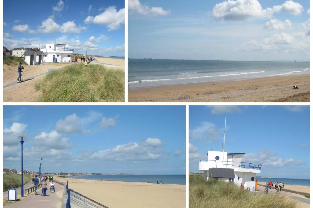 Votre Appartement A 200M De La Plage Ouistreham Exteriör bild